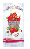 Apple Orchard Bucket Terry Towel-Lange General Store