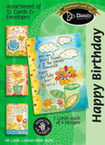 Boxed Cards - Happy Birthday Flowers-Lange General Store