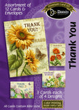 Boxed Cards - Thank You French & Flowers-Lange General Store
