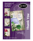 Boxed Cards - Thank You Vintage Florals-Lange General Store