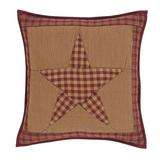 Ninepatch Star Quilted Pillow 16"-Lange General Store