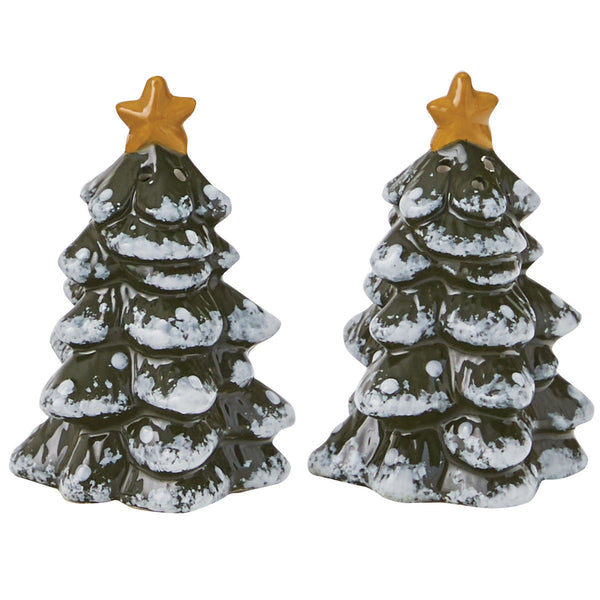Christmas Tree Salt & Pepper Shaker Set Lange General Store