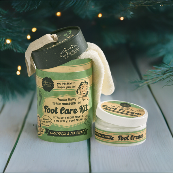 Foot Care Kit Retro Eucalyptus & Tea Lange General Store