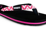 Norty Women's Fuchsia Flip Flop Sandals-Lange General Store
