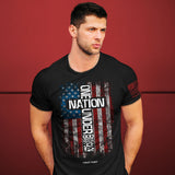 One Nation Flag Hold Fast T-Shirt-Lange General Store