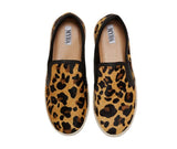 Plush Leopard Sneakers-Lange General Store