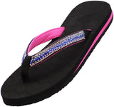 Norty Women's Sandal Flip Flop Black-Lange General Store