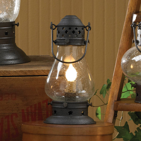 Rustic Onion Lamp Black Lange General Store