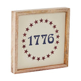 1776 Stars Wooden Sign-Lange General Store