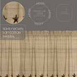 Rustic Star Valance