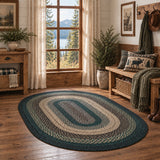 Pinehurst Collection Braided Rugs - Oval