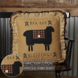 Heirloom Farm Baa Baa Blessings Pillow