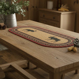 Boone Trace Moose Braided Table Runners