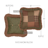 Crossboro Patchwork Pillow