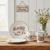 Down on the Farm Salad Plates