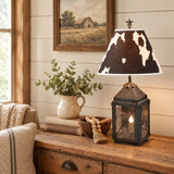 Black Star Lantern Lamp with Holstein Shade