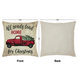 Christmas Farm Pillow Cover Set of 2