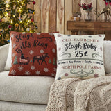 Sleigh Ride Pillow Cover Set of 2