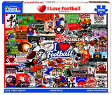 I Love Football Puzzle