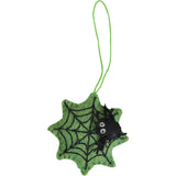 Spider Felt Ornament Set of 4