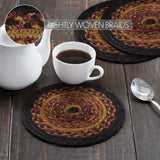 Heirloom Farm Braided Trivet 8" Set of 3