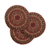 Cider Spice Braided 8" Trivet Set of 3