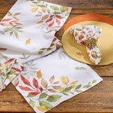 Autumn Leaves Table Runner 72"