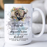 Advice from A Buffalo Mug-Lange General Store