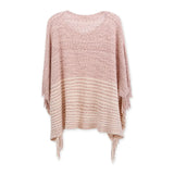 Amber Poncho - Pink-Lange General Store