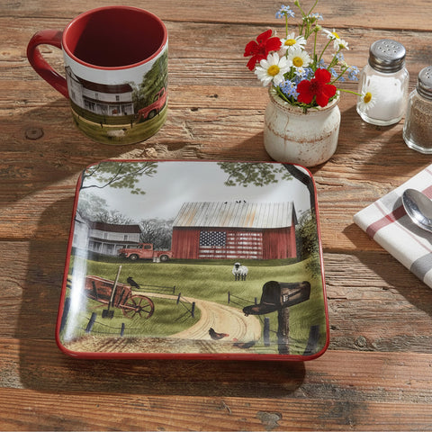 Life on the Farm Salad Plate-Lange General Store