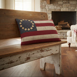American Legacy Flag Pillow-Lange General Store