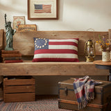 American Legacy Flag Pillow-Lange General Store