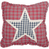 Americana Patch Star Pillow-Lange General Store
