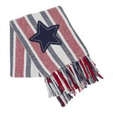 Americana Stars Woven Throw-Lange General Store