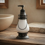 Antique Lantern Resin Soap/Lotion Dispenser-Lange General Store