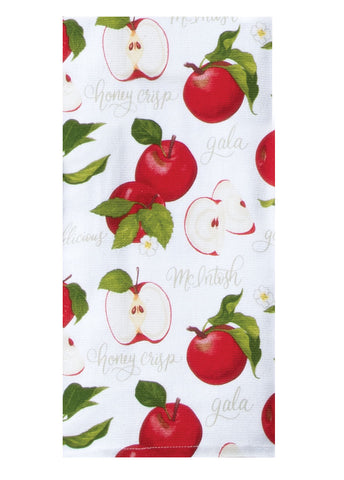 Apple Orchard Toss Terry Towel-Lange General Store
