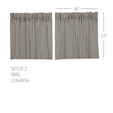 Ashlynn Ticking Stripe Tiers