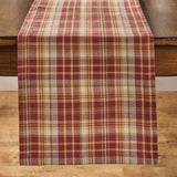 Astrid Plaid Table Runner-Lange General Store