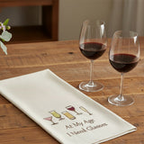 At My Age Need Glasses Dishtowel-Lange General Store