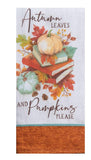 Autumn Blessings Pumpkins Please Terry Towel-Lange General Store