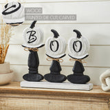 BOO Pumpkins Wooden Table Sign-Lange General Store