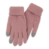 Bailey Knit Gloves - Pink-Lange General Store