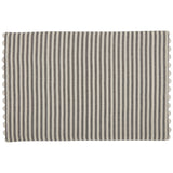Barn Gray & White Ticking Placemat Set of 4-Lange General Store