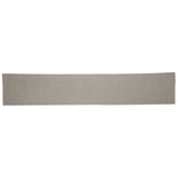 Barn Gray & White Ticking Table Runner 72"-Lange General Store