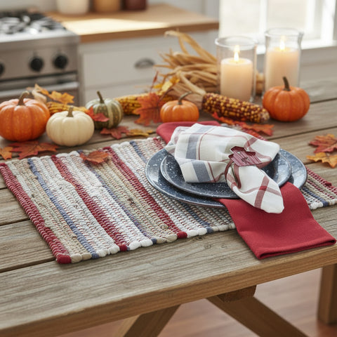 Barnwood Chindi Placemats
