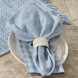 Basketweave Dusk Napkins-Lange General Store