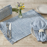 Basketweave Dusk Placemats-Lange General Store