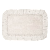 Baxter Burlap Antique White Bath Mat