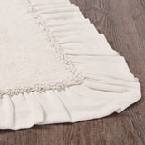 Baxter Burlap Antique White Bath Mat