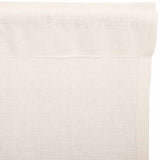 Baxter Burlap Antique White Short Panel Curtains-Lange General Store